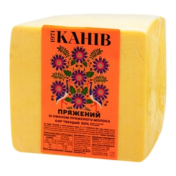 Сыр Пряженый 50%, сыр твердый ТМ Канев