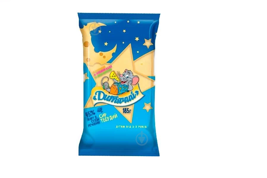 Сир Дитячий 45% 160г ТМ Клуб сиру