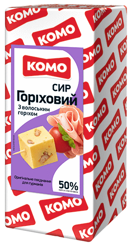 Ореховый 0,850 г 1/4 брус ТМ КОМО