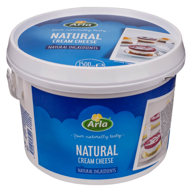 Крем-сыр Натуральный 1,5кг 70% ТМ Arla