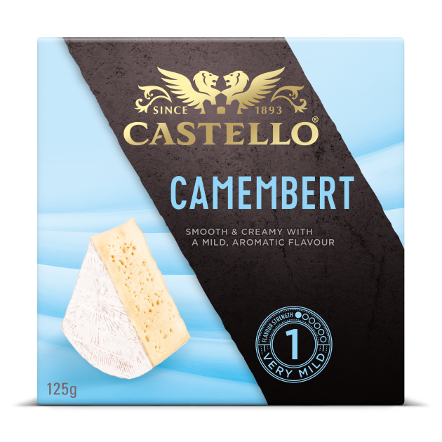 Сыр мягкий Камамбер 125г 50% ТМ Кастелло