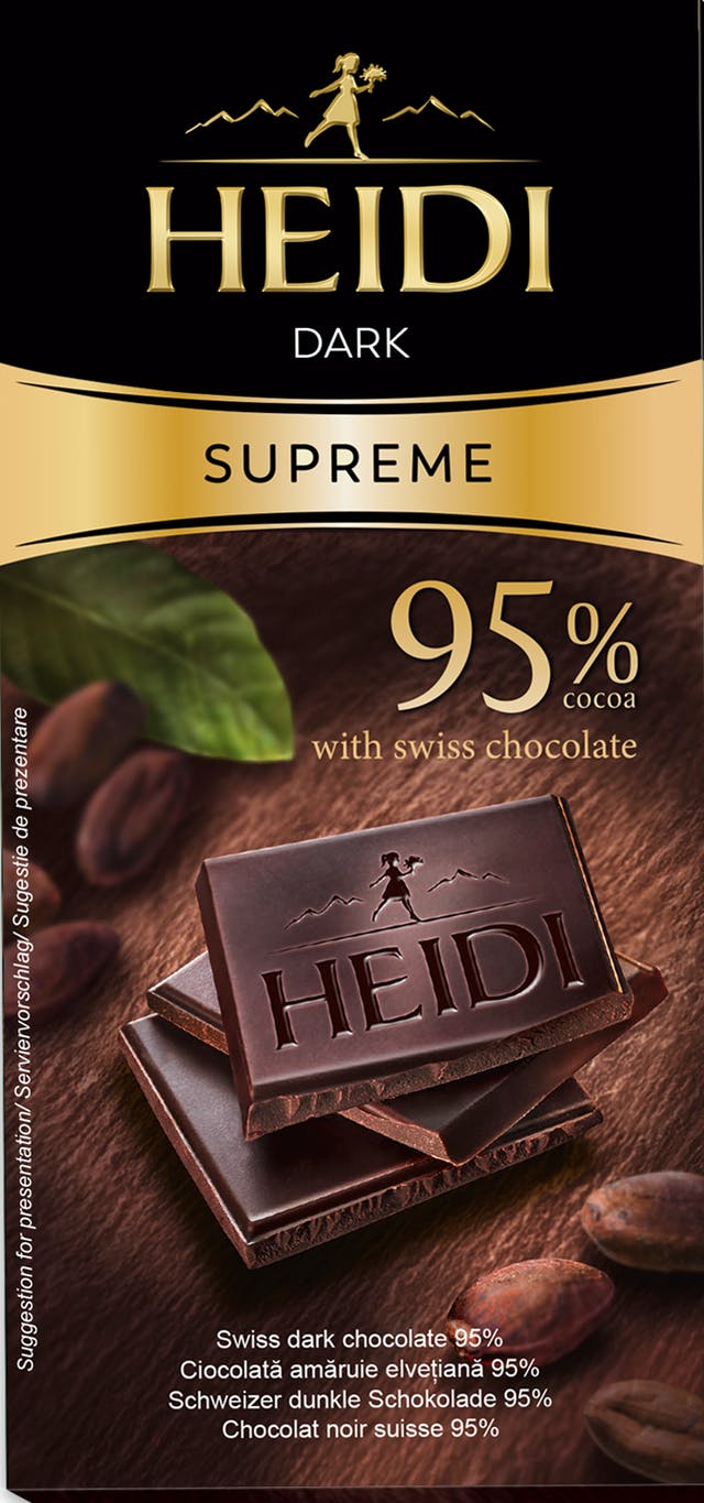 Шоколад Heidi темний 95% 50г