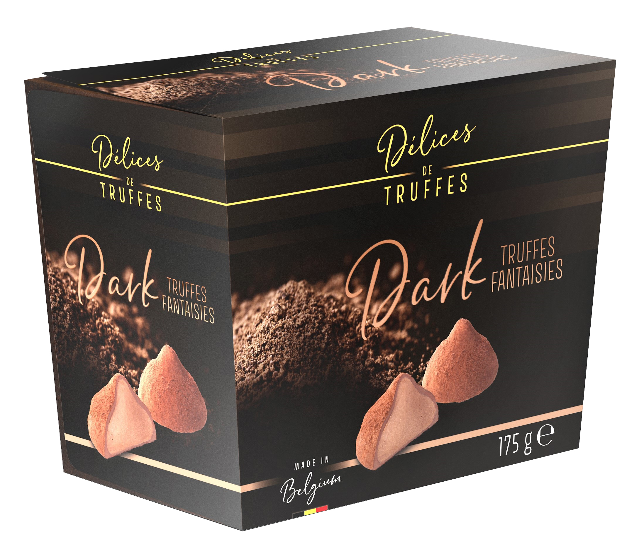 Шоколадні трюфелі Delices de Truffes Dark: купити в Україні з доставкою ...