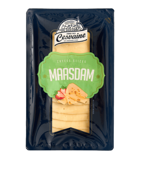 Сыр Цесвайн Мааздам 45% нарезка 125 г