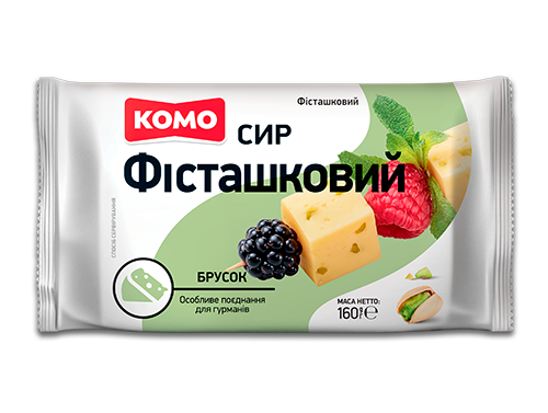 Брусок Фісташковий 50% 160 г ТМ КОМО