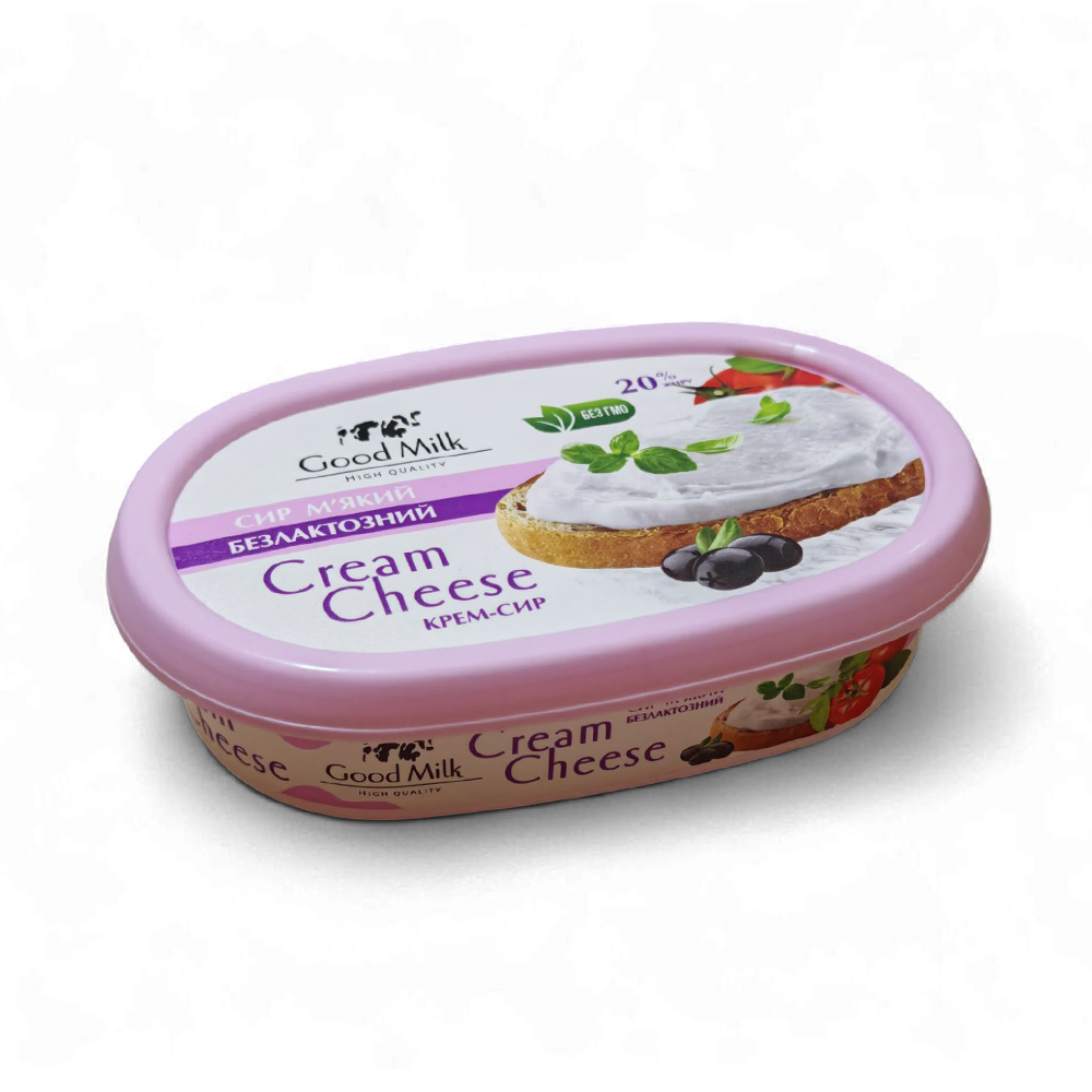 Сир м'який безлактозний