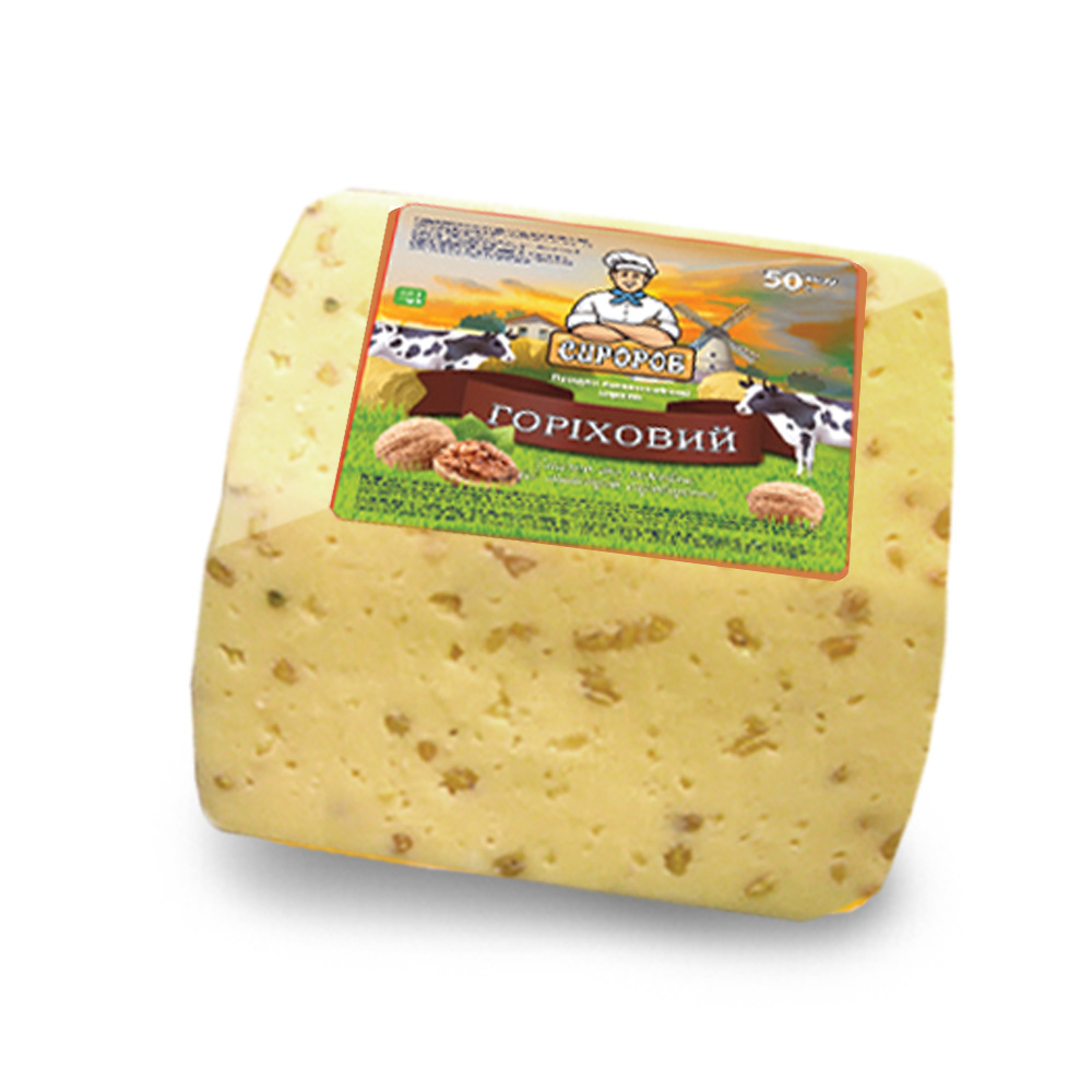 Сырный продукт «Ореховый» 50% ТМ Сыророб