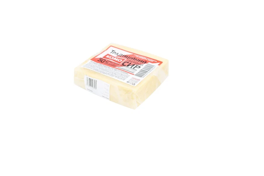 Сир Традиційний 50% 0,850 брус Комо