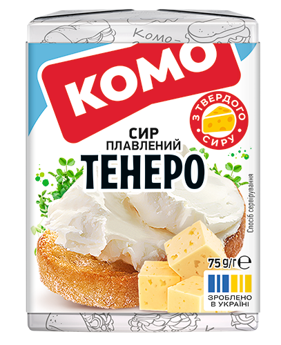 Сир плавлений Тенеро 35% 75 г Комо