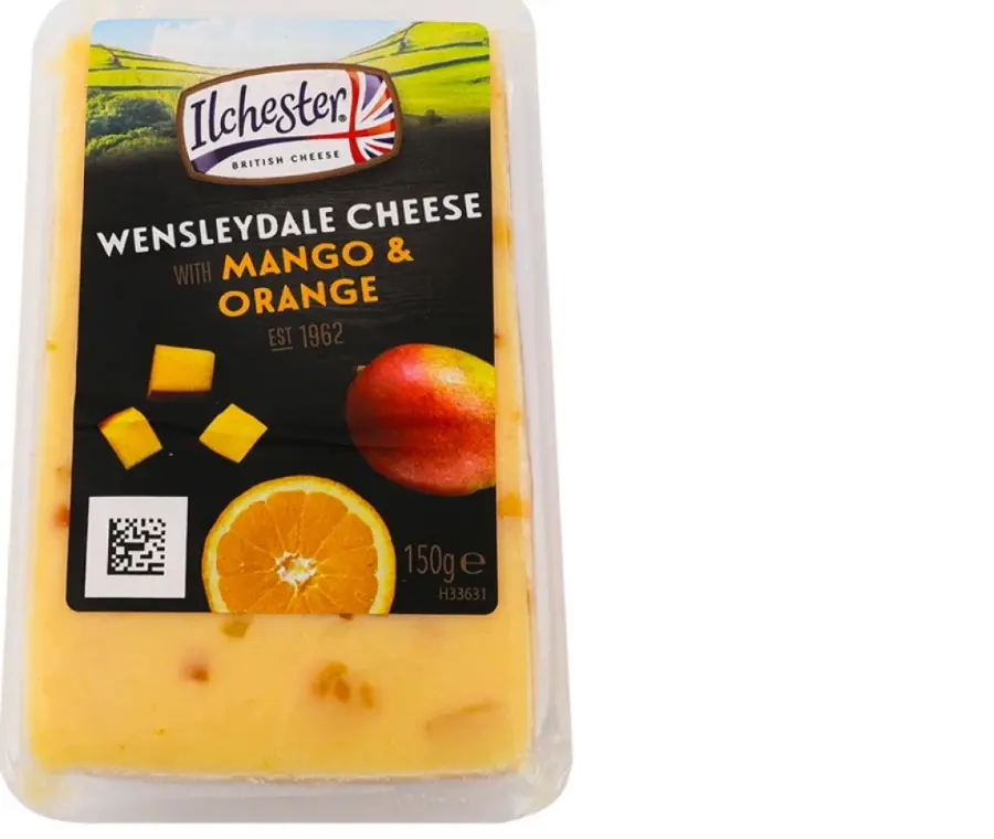 Сир Wensleydale з манго та апельсином 150 г