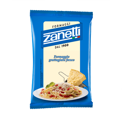 Сир твердий тертий мікс  32% 1 кг ТМ Zanetti