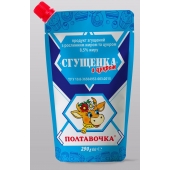 Продукт згущений з рослинним жиром та цукром 8,5% дой-пак 290г ТМ Полтавочка