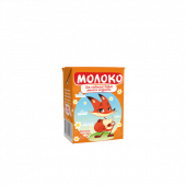Молоко дитяче Веселі внучата 3,2% 200г питне ультрапастеризоване ТМ Бабушкіна кринка