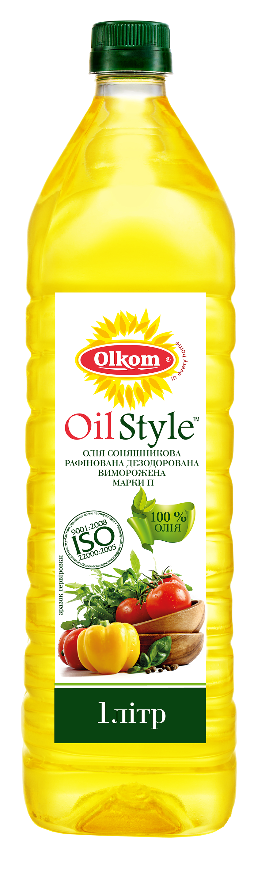 Олія соняшникова 1л Oil Style ТМ Олком
