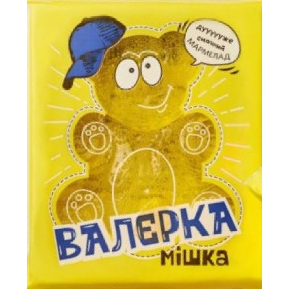 Мармелад з цукром Мішка Валєрка Лимон 100г